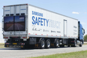 samsung safety truck
